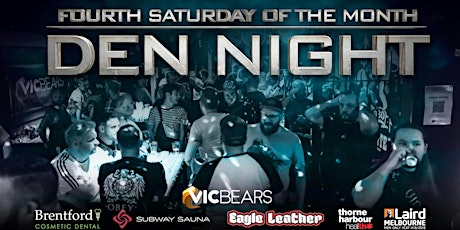 VicBears - Den Night @ The Laird tickets
