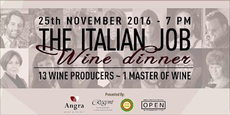 "The Italian Job" Wine Dinner primary image
