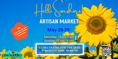 Hello Sunshine Artisan Market -May tickets