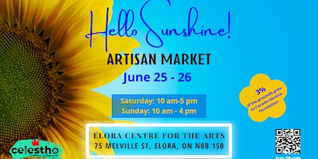 Hello Sunshine! Artisan Market -June tickets