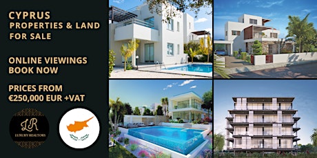 Cyprus Properties and Land For Sale Online Group Viewings Plus Connections