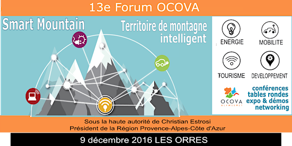 13e Forum OCOVA France - Les Orres - 9 décembre 2016