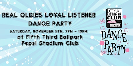 WGVU Real Oldies Loyal Listener Dance Party primary image