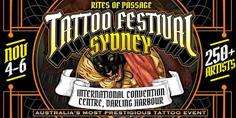 Rites of Passage Tattoo Festival - Sydney 2022 tickets