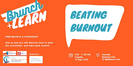 Brunch N Learn - Beating Burnout