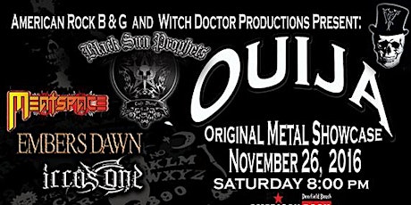 Small Business Saturday Ouija Metal Music Showcase primary image