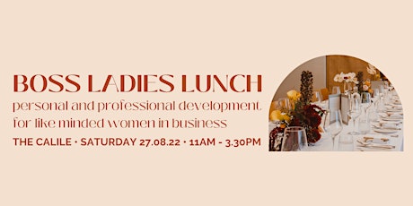 Boss Ladies Lunch - August