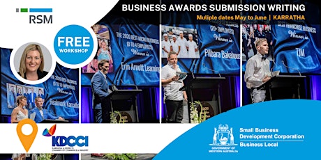 KDCCI Business Excellence Awards Submission Workshops tickets