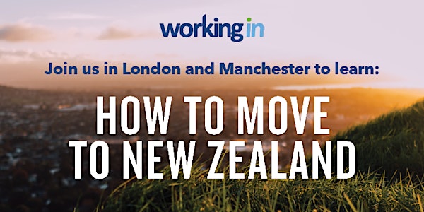Moving to New Zealand - Manchester Event May 2022.