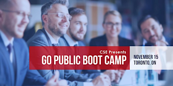 CSE PRESENTS: GO PUBLIC BOOT CAMP