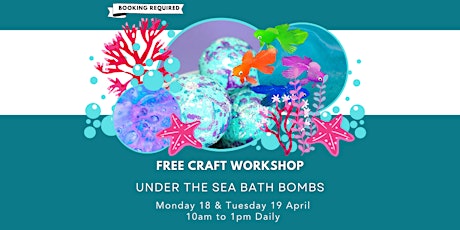 Imagem principal de UNDER THE SEA BATH BOMB CRAFT WORKSHOP