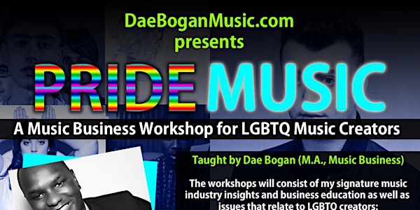 Pride Music: A Music Business Workshop for LGBTQ Music Creators