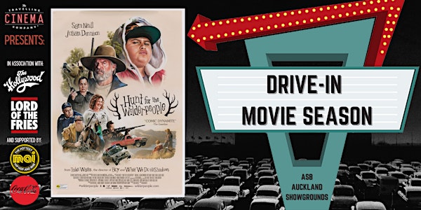 Drive-In  Movies at ASB Showgrounds-HUNT FOR THE WILDERPEOPLE-Rated PG