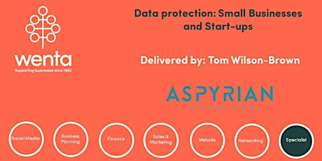 Data protection: Small Businesses  and Start-ups tickets