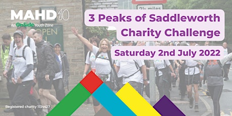 3 Peaks of Saddleworth Walk in aid of Mahdlo Youth Zone tickets