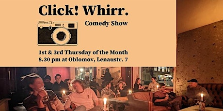 Click Whirr Comedy ~ 7th April