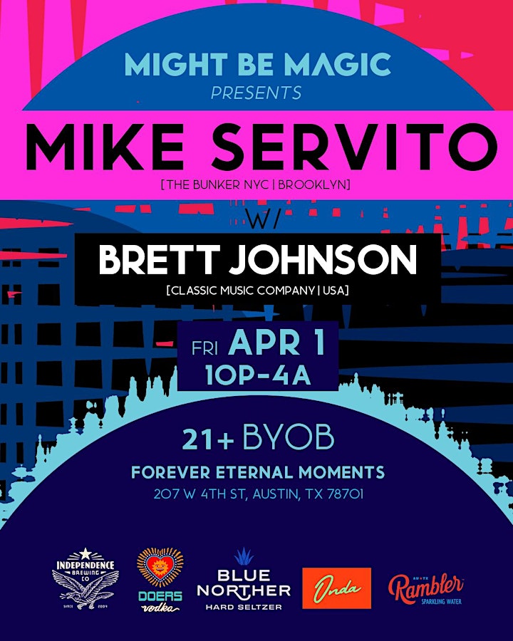 Might Be Magic // Mike Servito (The Bunker NY | Brooklyn) image