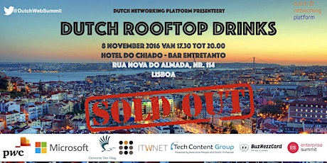 Primaire afbeelding van Dutch Networking Platform presenteert Dutch RoofTop Drinks