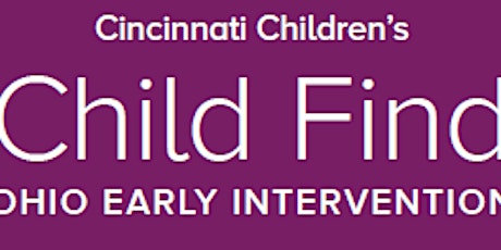 Ohio Early Intervention (Help Me Grow): Making Referrals at CCHMC tickets