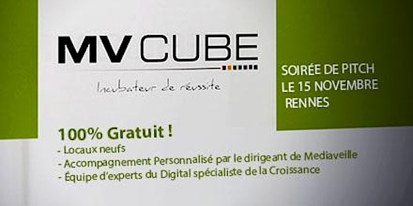 Soirée Pitch Start-up chez MV Cube !