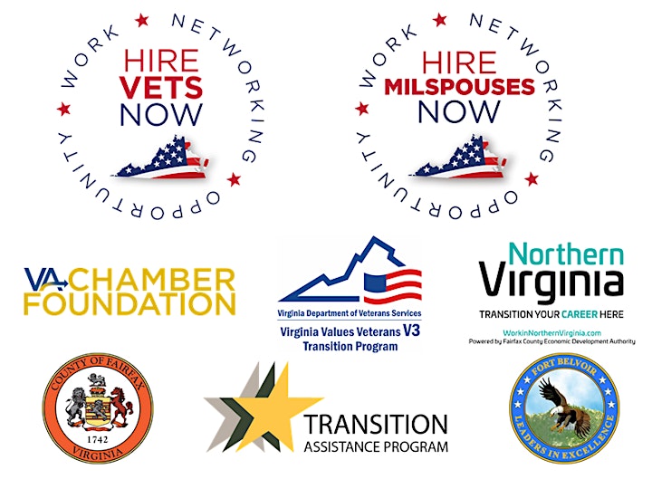 Veteran and Military Spouse In-Person Career Fair (10am-12pm or 1-3pm) image