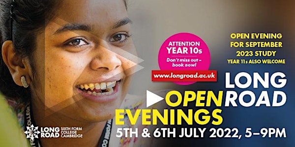 Long Road Sixth Form College Open Evenings