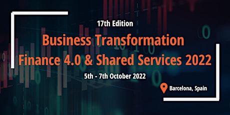 Business Transformation Finance 4.0 and Shared Services 2022 tickets