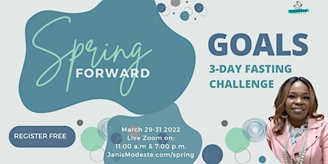 3-Day GOALS Challenge: Spring Forward primary image