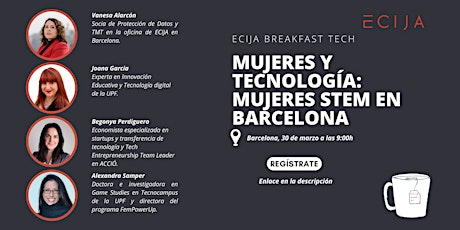 Imagen principal de Mujeres y tecnología: Mujeres STEM en Barcelona