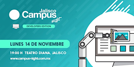 Imagen principal de Jalisco Campus Night-Developers Edition
