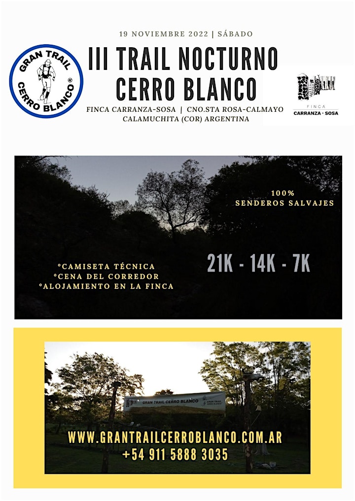 Imagen de III TRAIL NOCTURNO CERRO BLANCO ® 2022