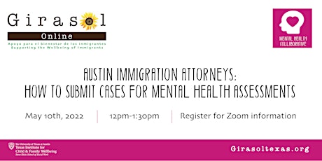 Austin Immigration Attorneys: Submit Cases for Mental Health Assessments primary image