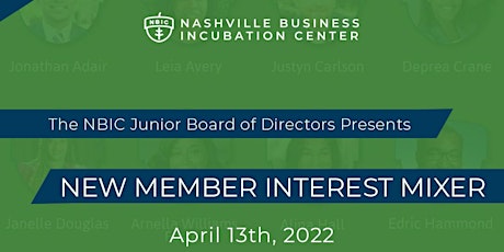 Imagen principal de NBIC Junior Board New Member Interest Mixer