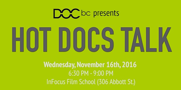 Hot Docs Talk