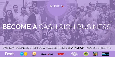 BECOME A CASH RICH BUSINESS One Day Business Cashflow Acceleration Workshop primary image