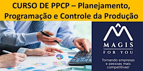 Curso de PPCP - Planejamento, Programação e Controle da Produção ingressos