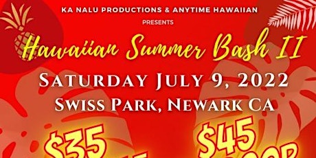 Hawaiian Summer Bash 2 tickets