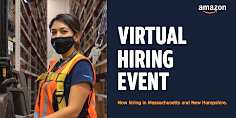 Amazon is hiring! Virtual Info Session - MA/NH Warehouse Jobs - Thu @ 12:30