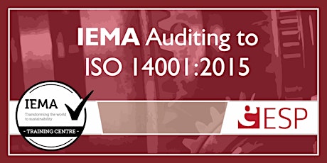 IEMA Auditing to ISO 14001:2015 (West Midlands) SBEN Event primary image