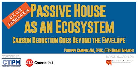 Imagem principal do evento Passive House As An Ecosystem