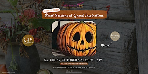 Halloween Themed: Paint Sessions at Grand Inspirations