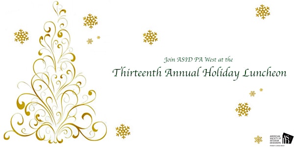 ASID Pennsylvania West Holiday Luncheon: Auction Tickets