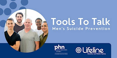 Tools To Talk Men's Suicide Prevention primary image