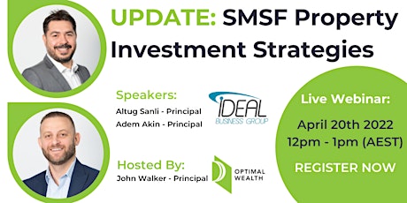 UPDATE: SMSF Property Investment Strategies primary image