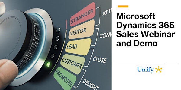 Microsoft Dynamics 365 Sales Webinar