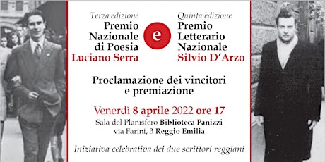 Premio di Poesia Luciano Serra e Premio Letterario Silvio D'Arzo