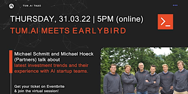 TUM.ai meets Earlybird - Workshop with two leading VC partners