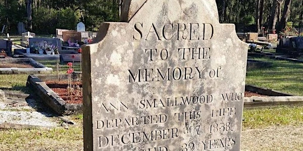 Tour historic McGraths Hill & Pitt Town Cemeteries
