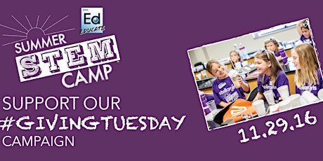 #GivingTuesday Summer STEM Camp for Girls primary image