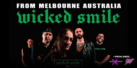 Wicked Smile from Melbourne, Australia (plus support) tickets
